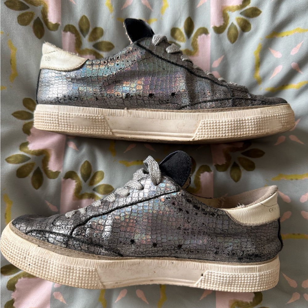 Golden Goose Metallic May Sneakers - Picture 3 of 6